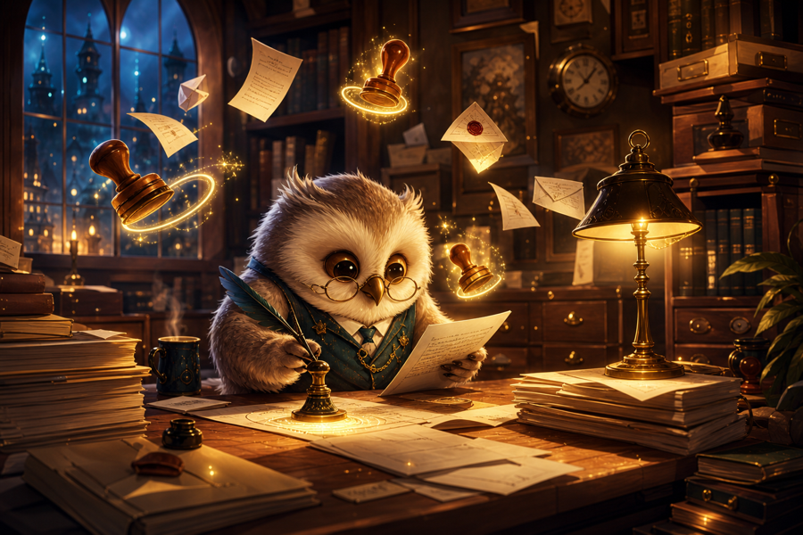 Lantern Clerk illustration